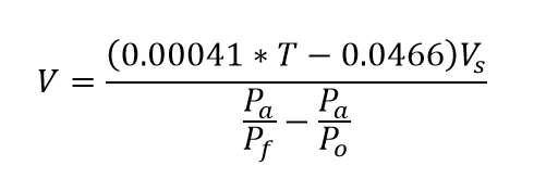  فرمول محاسبه حجم منبع انبساط قابل تنظیم ازتی